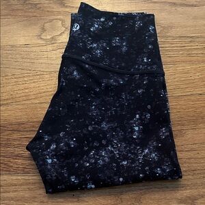 Lululemon Nulux Patterned Leggings Sz 4